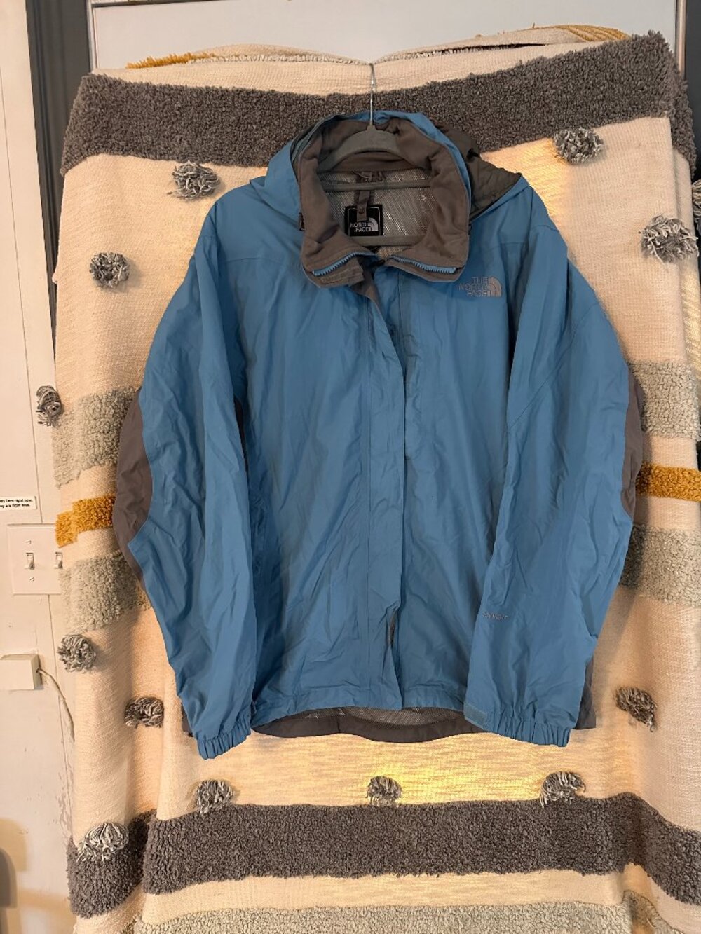 The North Face TriClimate 3-in-1 Jacket Women’s XL Blue HyVent Fleece Liner